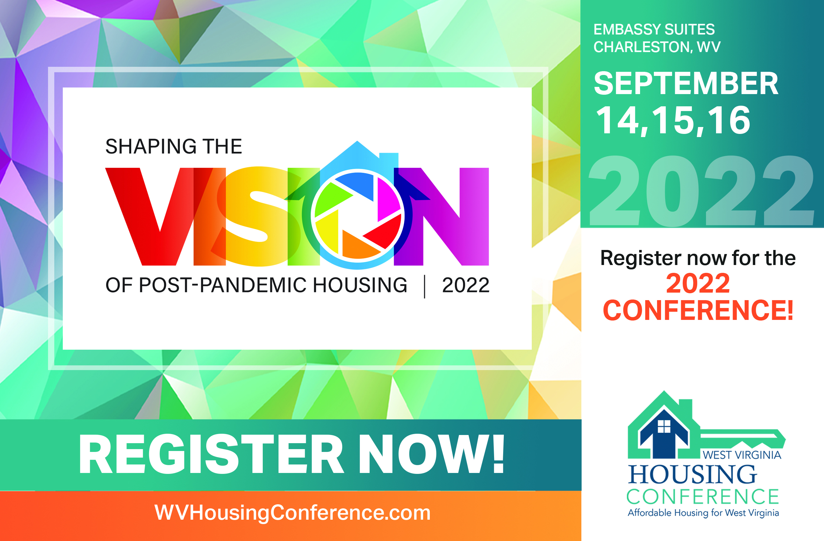 2022 WV Housing Conference - REGISTER NOW!
